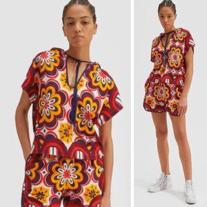 NWT LA DoubleJ Terry Top in Ciccio